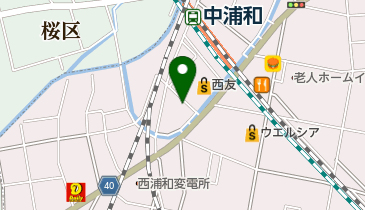 有限会社 別所自動車の地図画像