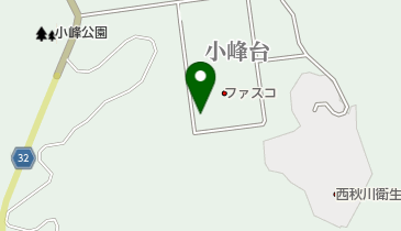 落合自動車工場の地図画像