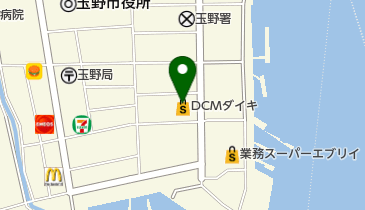 DCMダイキ玉野の地図画像