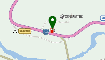 吉野宮滝SS / (株)丸井商会の地図画像