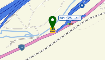 大月インター / 中央産業販売(株)の地図画像