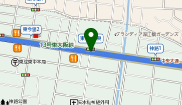 ダイコク自動車株式会社の地図画像