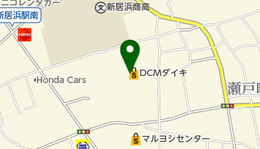 DCMダイキ新居浜店 ジェーシーエーカーピットの地図画像