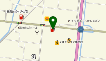 ロック鹿島台SS / (株)木村油店の地図画像