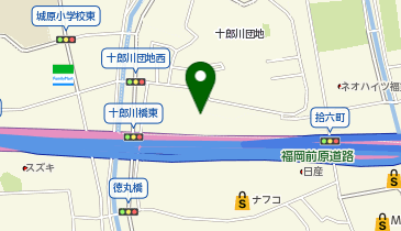 タイヤセレクト福岡西の地図画像