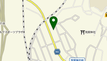 タイヤセレクト筑紫野の地図画像