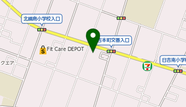 オートガレージ横浜の地図画像