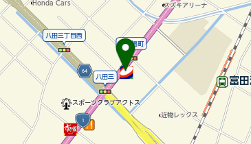 Self&CCC 富田浜の地図画像