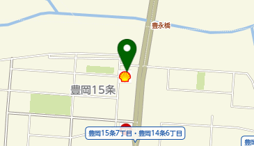 モダセルフ 環状豊岡店の地図画像