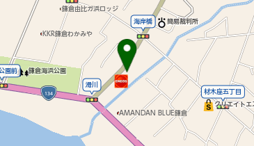 鎌倉の地図画像