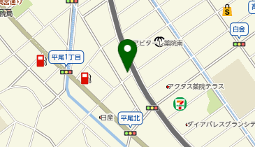 平尾自動車の地図画像