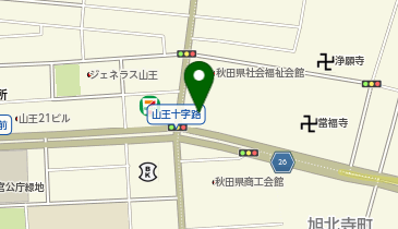 キーパープロショップ秋田竿燈大通り店の地図画像