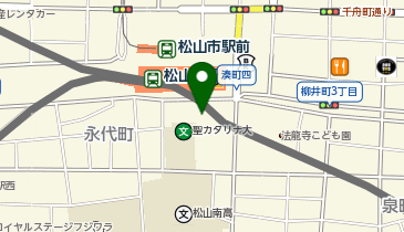 【レンタルスペース】【スペイシー】貸会議室 松山市駅 1名の地図画像