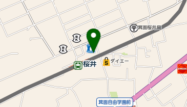 【レンタルスペース】【スペイシー】貸会議室 桜井駅 1名の地図画像