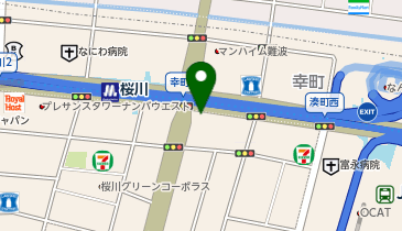 Gachaco 浪速区桜川 東洋テック 本社ビル STの地図画像