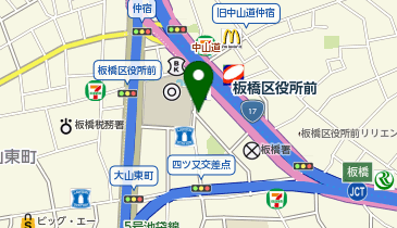 Gachaco GSパーク 板橋区役所前 STの地図画像