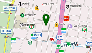 Gachaco カナモト 浜松町Kビル STの地図画像