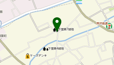 Gachaco 東久留米市下里 STの地図画像
