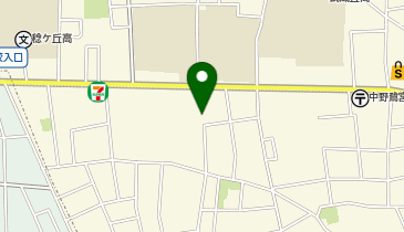 Gachaco 中野区鷺宮 第二武蔵台ハイツ STの地図画像