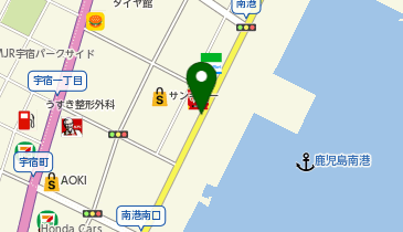 [EV]PowerX BMW鹿児島中央の地図画像