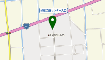 [EV]PowerX 道の駅くるめの地図画像