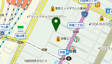 [EV]PowerX 京橋エドグランの地図画像