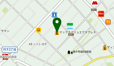 [EV]PowerX マックスバリュエクスプレス博多駅南店の地図画像