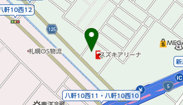 [EV]カーエネクス新川インターSSの地図画像
