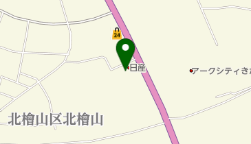 [EV]函館日産北桧山店の地図画像