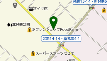 [EV]北海道日産手稲店の地図画像