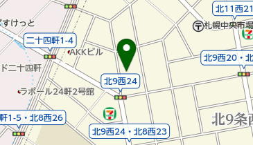 [EV]ITフレックス株式会社札幌支店の地図画像