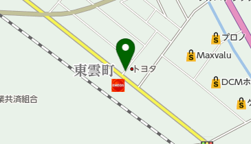 [EV]函館トヨタ八雲店の地図画像