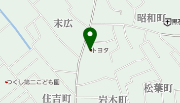 [EV]青森トヨタ自動車黒石店の地図画像