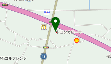 [EV]トヨタカローラ青森黒石店の地図画像