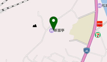 [EV]花ごころの湯新富亭の地図画像