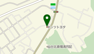 [EV]ネッツトヨタ仙台黒松店の地図画像