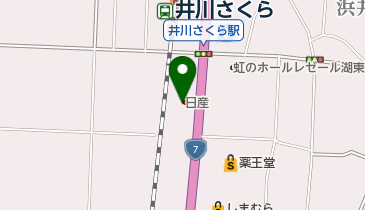 [EV]秋田日産南秋店の地図画像