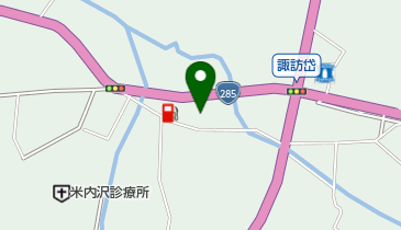 [EV]ローソン米内沢バイパス店の地図画像