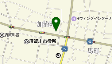 [EV]ホテルサンルート須賀川の地図画像