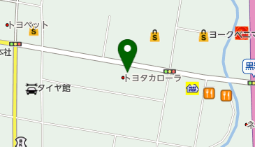 [EV]トヨタカローラ福島福島店の地図画像