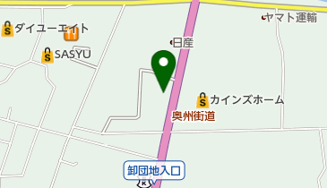 [EV]福島トヨタ福島鎌田店の地図画像