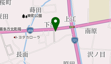 [EV]福島トヨタ喜多方店の地図画像