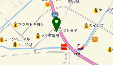 [EV]ネッツトヨタノヴェルふくしま白河店の地図画像