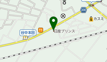 [EV]日産プリンス茨城藤代店の地図画像