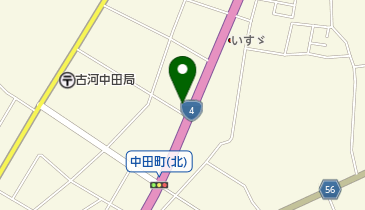 [EV]ファミリーマート古河中田店の地図画像