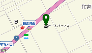 [EV]オートバックス水戸住吉店の地図画像