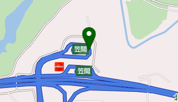 [EV]北関東自動車道笠間PA西行きの地図画像