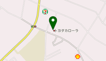 [EV]トヨタカローラ新茨城友部店の地図画像