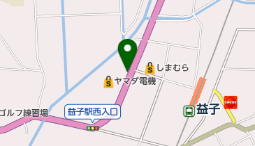 [EV]キグナスセルフ益子SSの地図画像