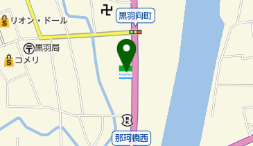 [EV]ファミリーマート大田原黒羽店の地図画像